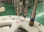 Pharma Liquid Filling Machine For 30-500ml Volume Disinfect Plastic Or Glass