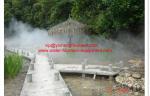 Outdoor Fogging System Water Fountain Project For Hot Spring Project
