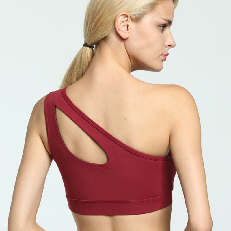Shockproof High Impact Padded Sports Bra 250g Weight Nonshrink
