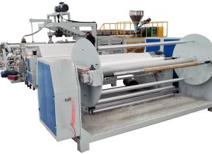 Wholesale 2400mm T Die Polyethylene Cast Film Extruder Line Machine Cpe Extrusion from china suppliers