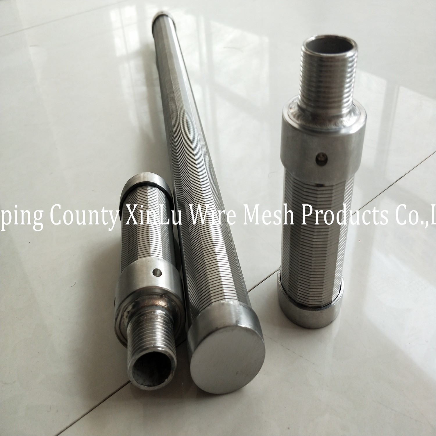 WEDGE WIRE WRAPPED CONTINUOUS SLOT ROTARY DRUM SCREEN MESH FROM XINLU METAL WIRE MESH