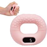 Home Fitness Workout Silicone Counting Strength Device Hand Grip Ring Strengthen