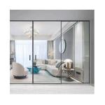 European Commercial Aluminum Sliding Door with Stainless Steel Screen Netting