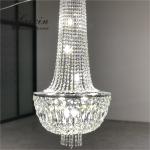 K9 Crystal Chandelier Ceiling Light Lamp For Wedding Decoration Luxury 120cm
