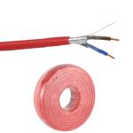 US Standards Fire Resistant 2 Core PVC Jacketed Communication Cable 1x2x0.5