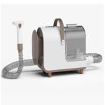 White ABS Portable Pet Vacuum Cyclone Design Cordless Vacuum Animal Hair