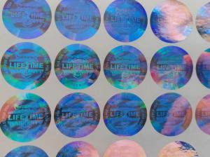 Wholesale Factory Supplies Designed Security Golden Hologram Laser Trademarks from china suppliers