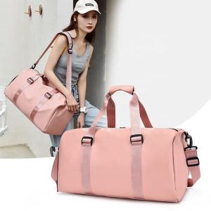 Wholesale Waterproof Nylon Yoga Gym Bags With Shoe Compartment Sport Bags Custom Logo from china suppliers