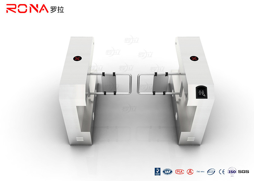 Automatic Access Control Rfid Pedestrian Swing Gate For Handicap Channel Card Reader