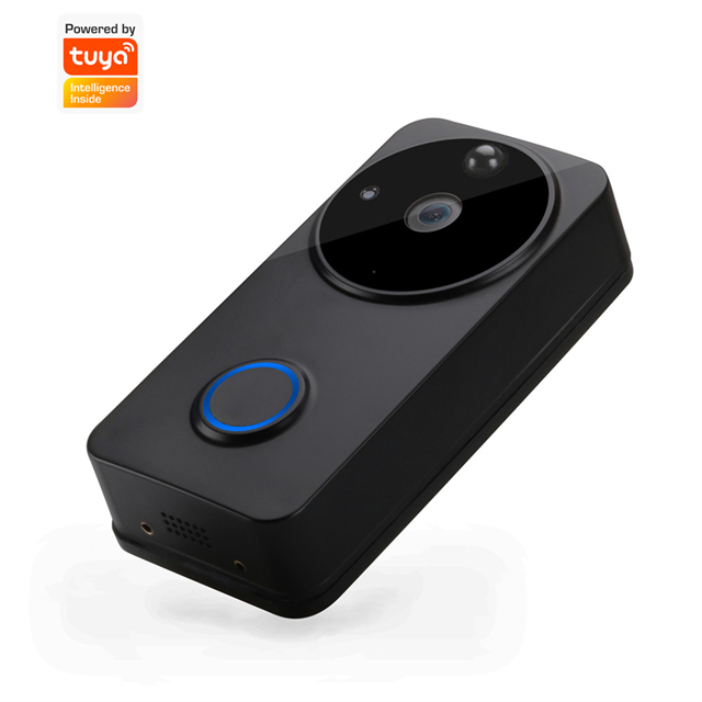 FCC Smart Home Video Doorbell FHD 1080P 8G 16G 32G 64G Black White