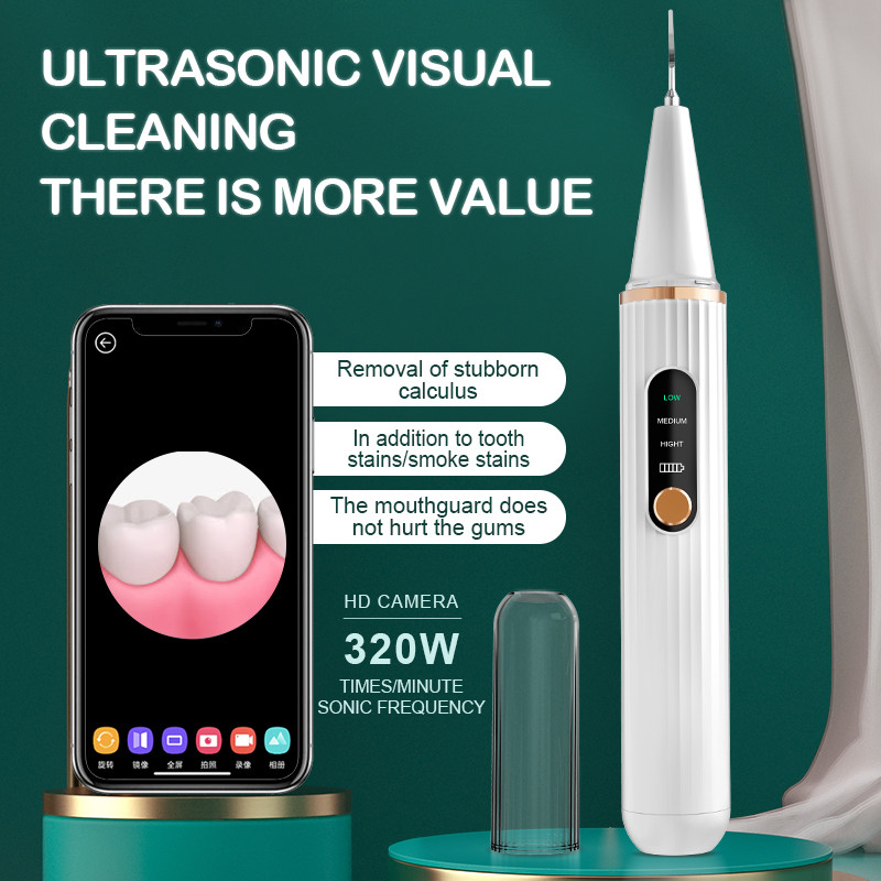 Hd Visual Safe Dental Scaler Portable Tooth Cleaning Tool Sonic Electric Tooth Cleaner