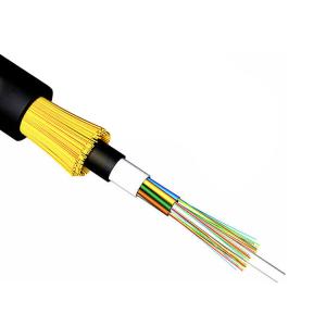 Wholesale Waterproof 12 24 Core G652 ADSS Overhead Fiber Optic Cable from china suppliers