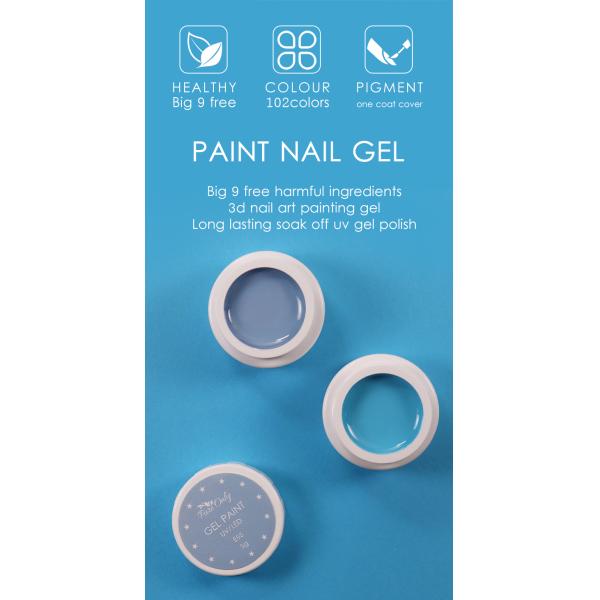Eco-friendly Non-Toxic SAGALAGA Drawing UV Gel Polish Set System 5 Grams Soak Off Nail Polish Gel Paint Material Type Free