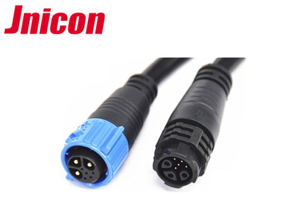 Push Locking Multi Pin Connectors Waterproof , Male Female Watertight Electrical