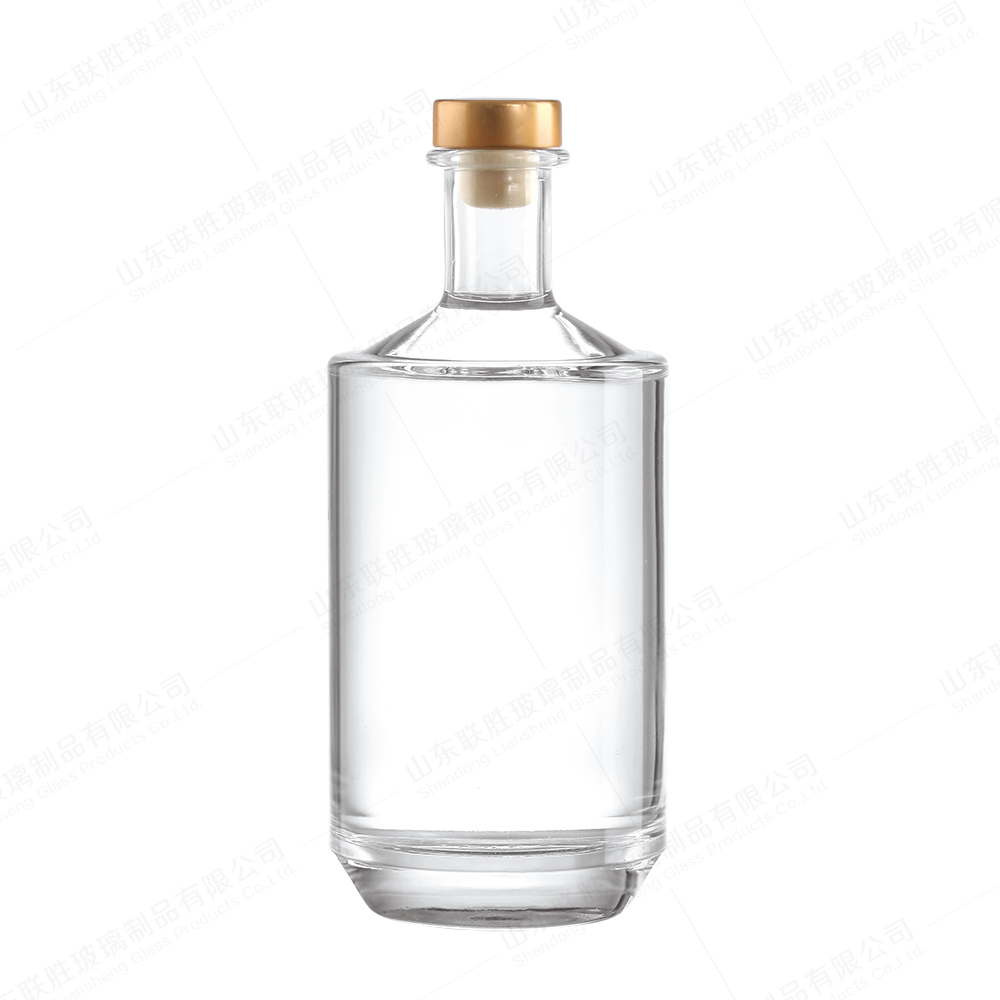 350ml 500ml 750ml Glass Bottle With Stopper Screw Cap Healthy Lead Free Material