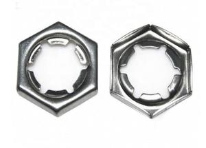 Wholesale SS304 SS316 / Carbon Steel Self Lock Counter Nuts DIN7967 For Compressor from china suppliers
