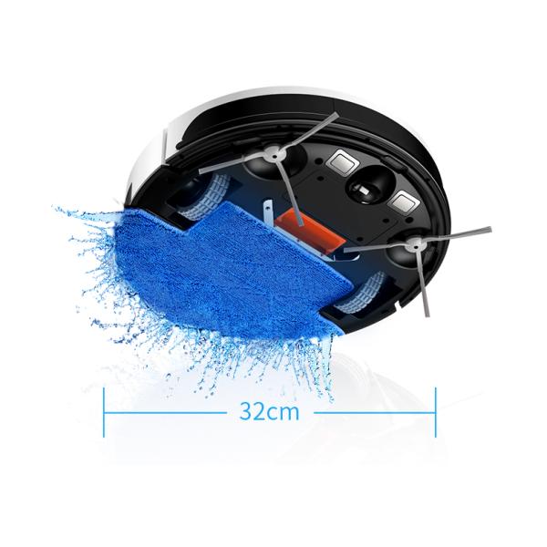 Cordless Automatic Carpet Vacuum Cleaner With Gyro Inertial Navigation System
