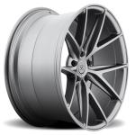 Chinese customize deep dish 1 pc flow forged red color wheel rim