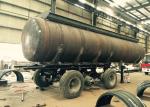 Tri Axles Tank Semi Trailer For 40000L- 48000L Liquid Ammonia Transport