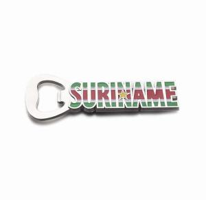 Wholesale Custom Beer Company Brand Promotion Gift Tourism Die Casting With Color Painting Fridge Magnet Bottle Opener from china suppliers