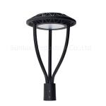 Photocell Sensor LED Post Top Light Fixture 100W Garden / Landscape Lighting