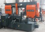 Pipe Cutting Metal Band Saw Machine 2.2KW Hydraulic Generator Power CE