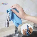 Microfiber Cleaning Cloth 40x40cm 320gsm Shiny Glass Cloth Mirror Surface Wiping