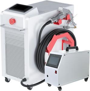 Wholesale THK Air Cooled Mini Fiber Laser Welders 4 in 1 Portable Welding Machine Prices for Food Beverage Shops from china suppliers