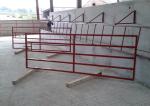Welded Wire Mesh Steel Farm Gates Strong Low Carbon Steel Material