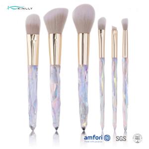 Wholesale Oem Plastic Handle 10pcs Diamond Makeup Brush Set from china suppliers