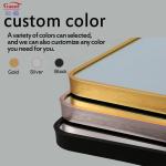 Large Aluminum Art Gold Frame Mirror for Bathroom Decoration Wall Hanging Mirror
