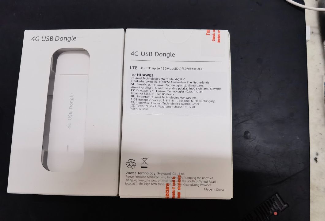 Huawei E3372-325 LTE/4G 150 Mbps, Low Cost USB Mobile Broadband Dongle, Unlocked to Any Network (White)