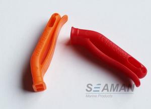 Wholesale Orange ABS Plastic Life Jacket Whistle For Rescue Survival ISO Approval from china suppliers