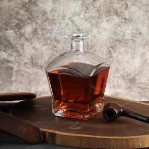 Wholesale Customized Logo 700ml Glass Liquor Bottles for Your Distilled Beverages from china suppliers