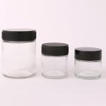 8oz Glass Cylinder Glass Jars Child-proof Lid for Exquisite Food Storage and