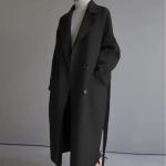 Autumn Winter Puffer Down Coat Korean Loose Wool Coat For Ladies