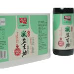 condiment Label Paper Anti Counterfeit Clear Custom Logo Stickers