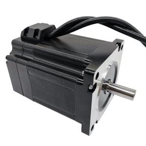Wholesale CNC Bldc Motor 800w 310v 3.6A 836W 12N 7.5Kg Black Square Flange from china suppliers