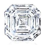 4.02CT Lab Grown CVD Diamond Asscher Shape E Color For Jewelry Decoration