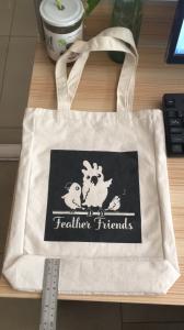 Wholesale Canvas Customized Logo 25x37x5cm Shopping Tote Bag from china suppliers