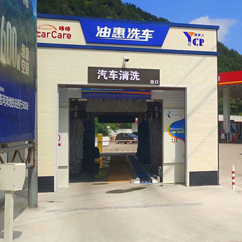 Full Automatic Bus Wash Robot Truck Wash With Hot Dipped Galvanized Steel Frame