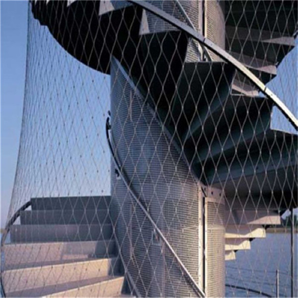 Inox Cable Mesh For Stair Railing Infill