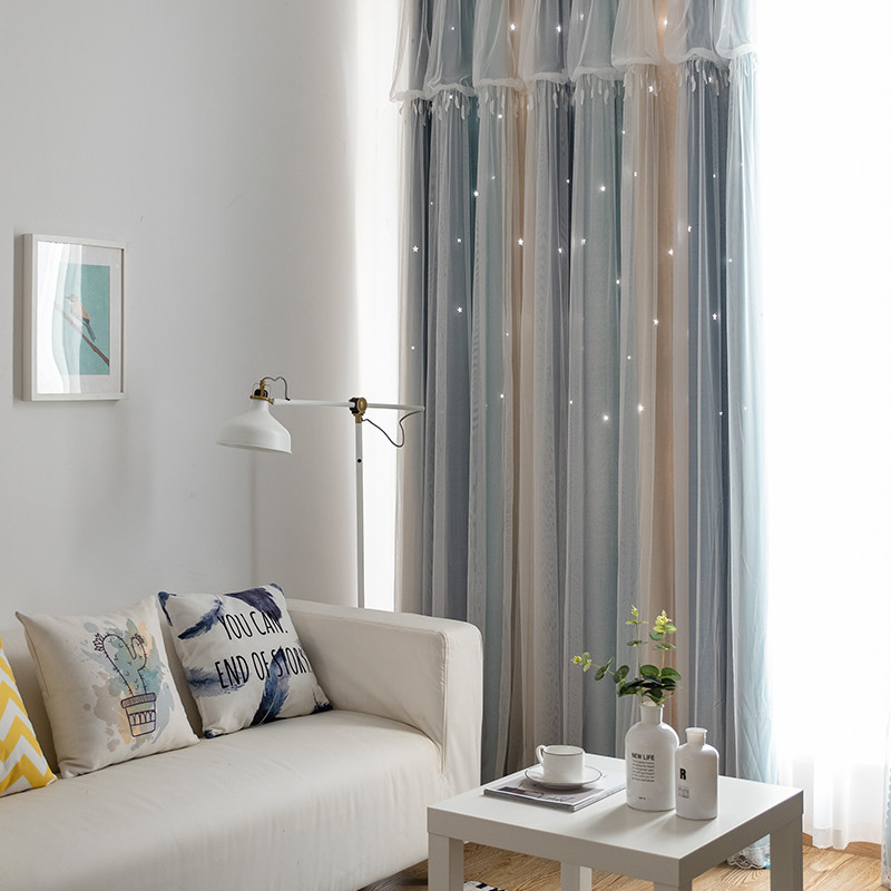 Window White Tulle Upholstery Curtain Fabric Silk Soft Warmful Yarns