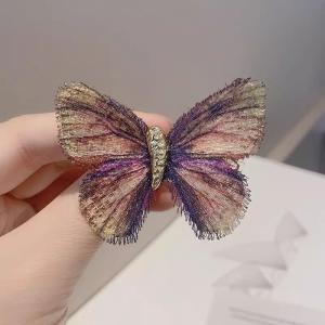 Wholesale Design-Your-Own Butterfly Pin: Whimsical Accessory for Bridal or Everyday Elegance from china suppliers