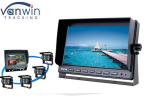 10 inches Quad Stand alone Vehicle LCD Monitor Screen for Vehicle Security