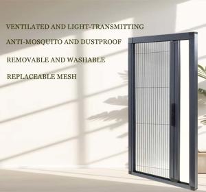 Wholesale High Durability Tear Resistant Abrasion Resistant Pleated Fly Screen Customized from china suppliers