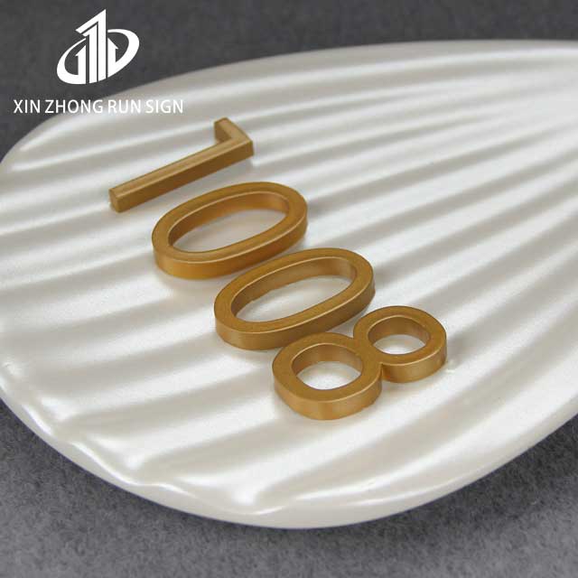 Hot selling stainless steel double-sided lettering Outdoor company logo Acrylic metal 3d backlit lettering logo