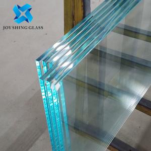 Wholesale Customized Ultra Clear 12mm 15mm Balustrade Toughened Glass from china suppliers