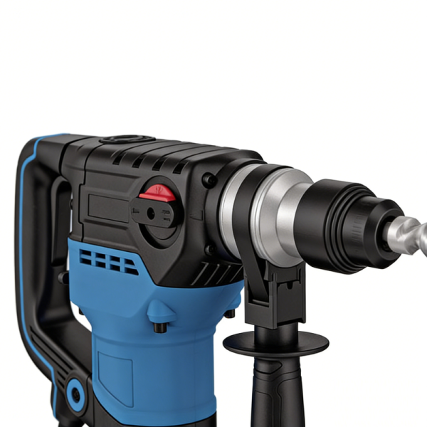 220V Industrial Grade Electric Rotary Hammer Drilling Power Tool with 4500bpm Impact Energy for Construction