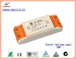 Wholesale good compatility 40W Downlight LED Power Supply, 20 to 40V, 1,000mA, &gt;0.95 PF from china suppliers